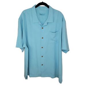 Tommy Bahama Orginial Fit Silk Embossed button-down shirt XL